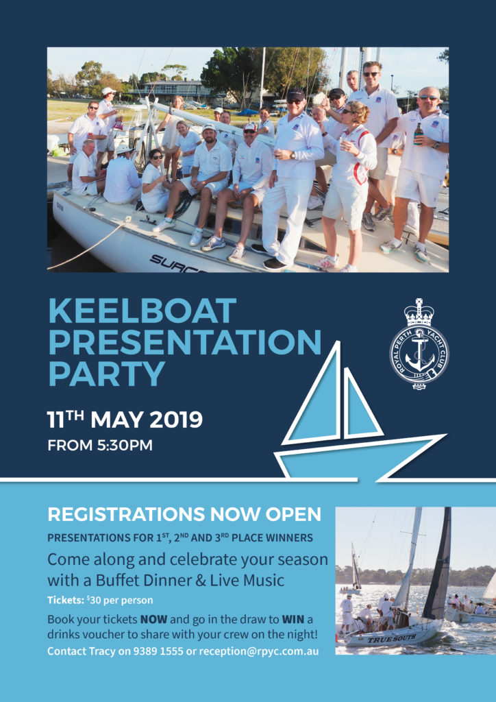 RPYC Keelboat Prize Night 04 2019