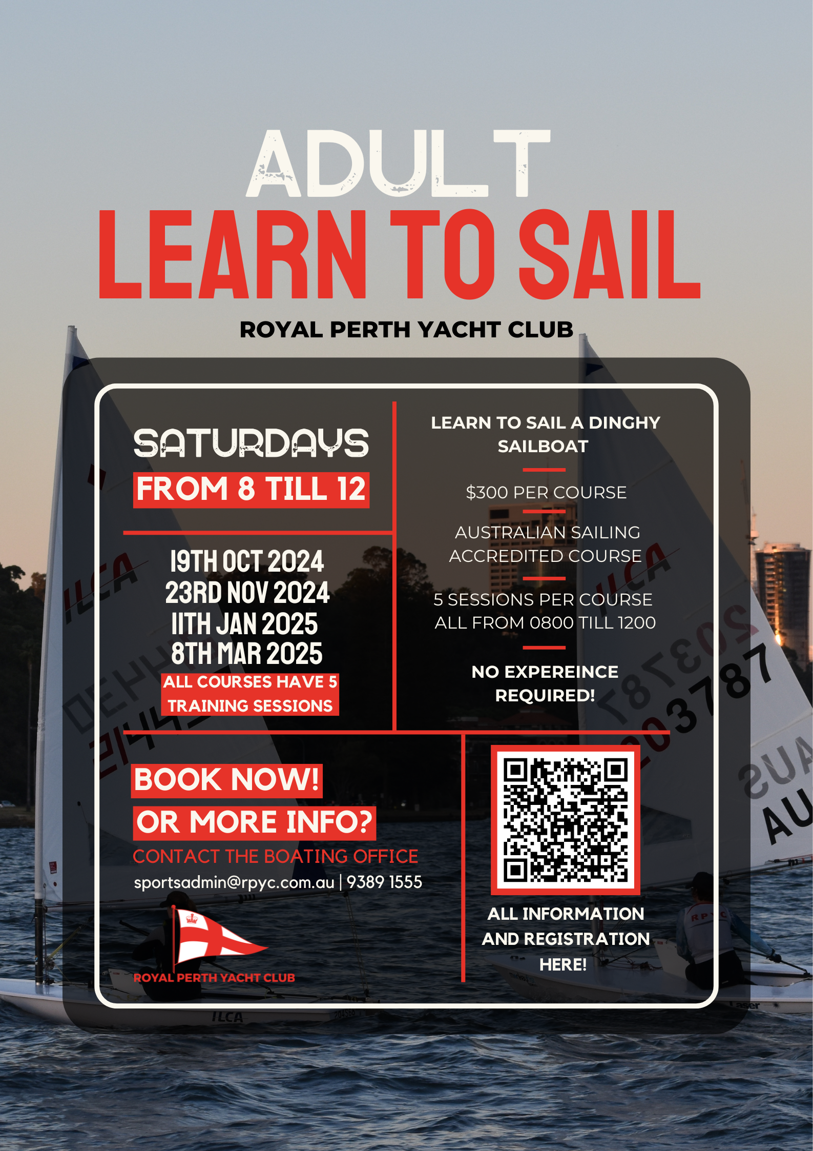 learn to sail catamaran perth